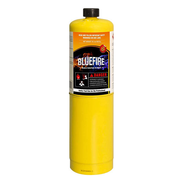 Pack of 12 Whole Carton 400g BLUEFIRE Modern MAPP Gas Cylinder