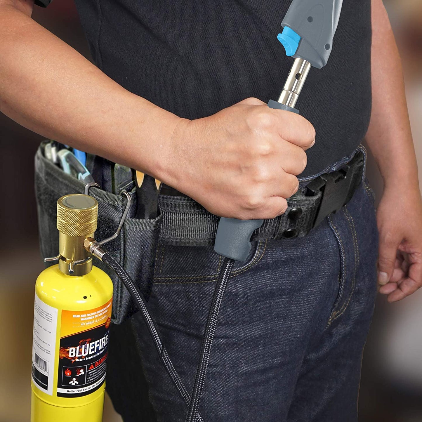 HZ-8394 Trigger Start 3' Hose Gas Welding Torch